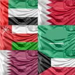 Drapeaux des pays du Golfe