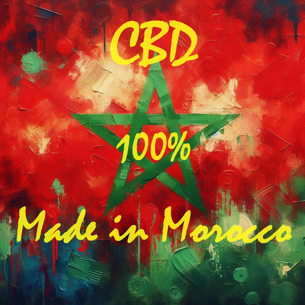 Drapeau MADE IN MOROCCO