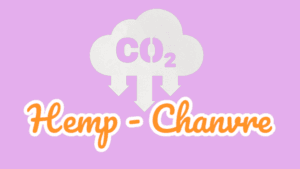 symbole de séquestration carbone avec le Chanvre